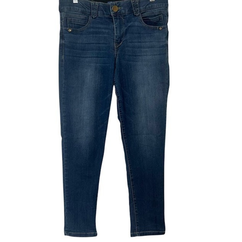 Democracy Ab Technology "Ab"solution‎ Skinny Mid Wash Ankle Jeans Womens 8